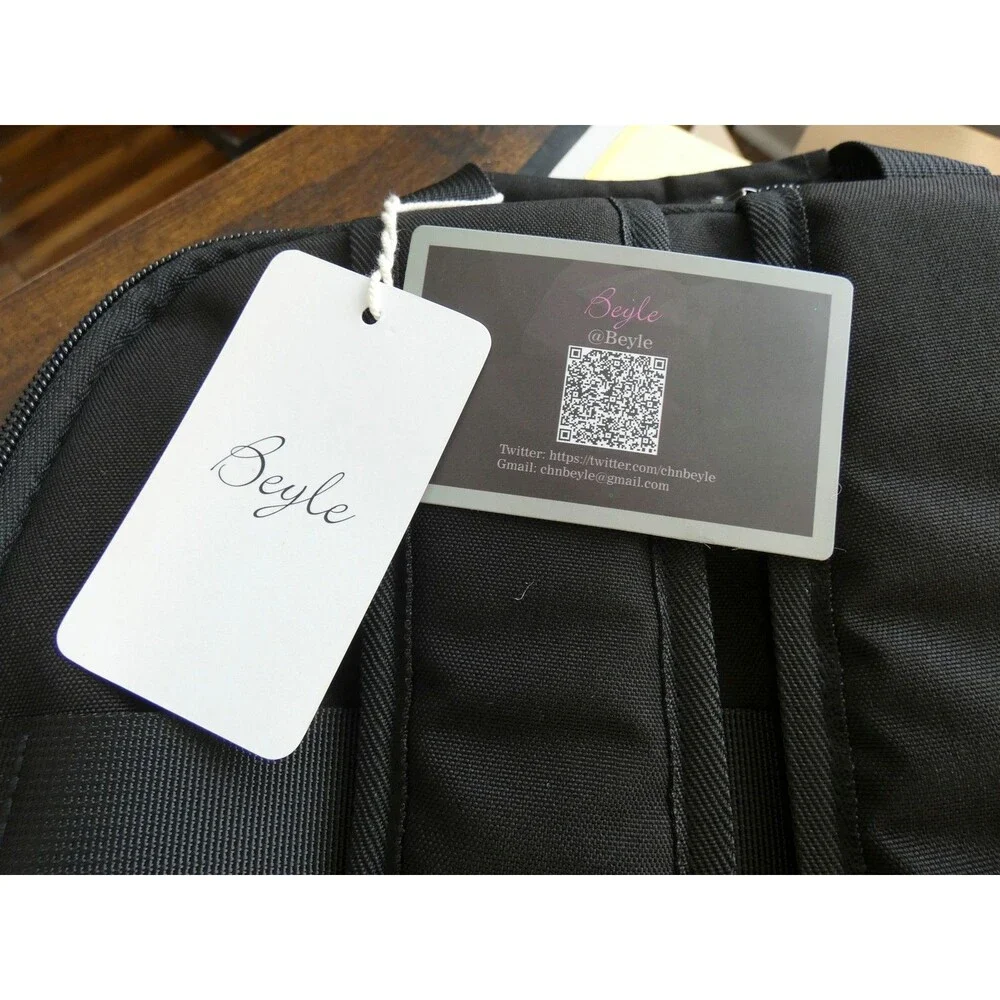BEYLE Laptop Backpack Travel Laptop Backpack Black  NEW